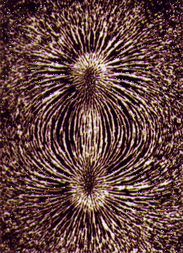 image of dipole magnetic field