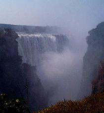 Elizabeth's image of Victoria Falls